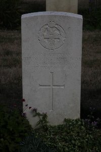 Auchonvillers Military Cemetery - St. John, Thomas